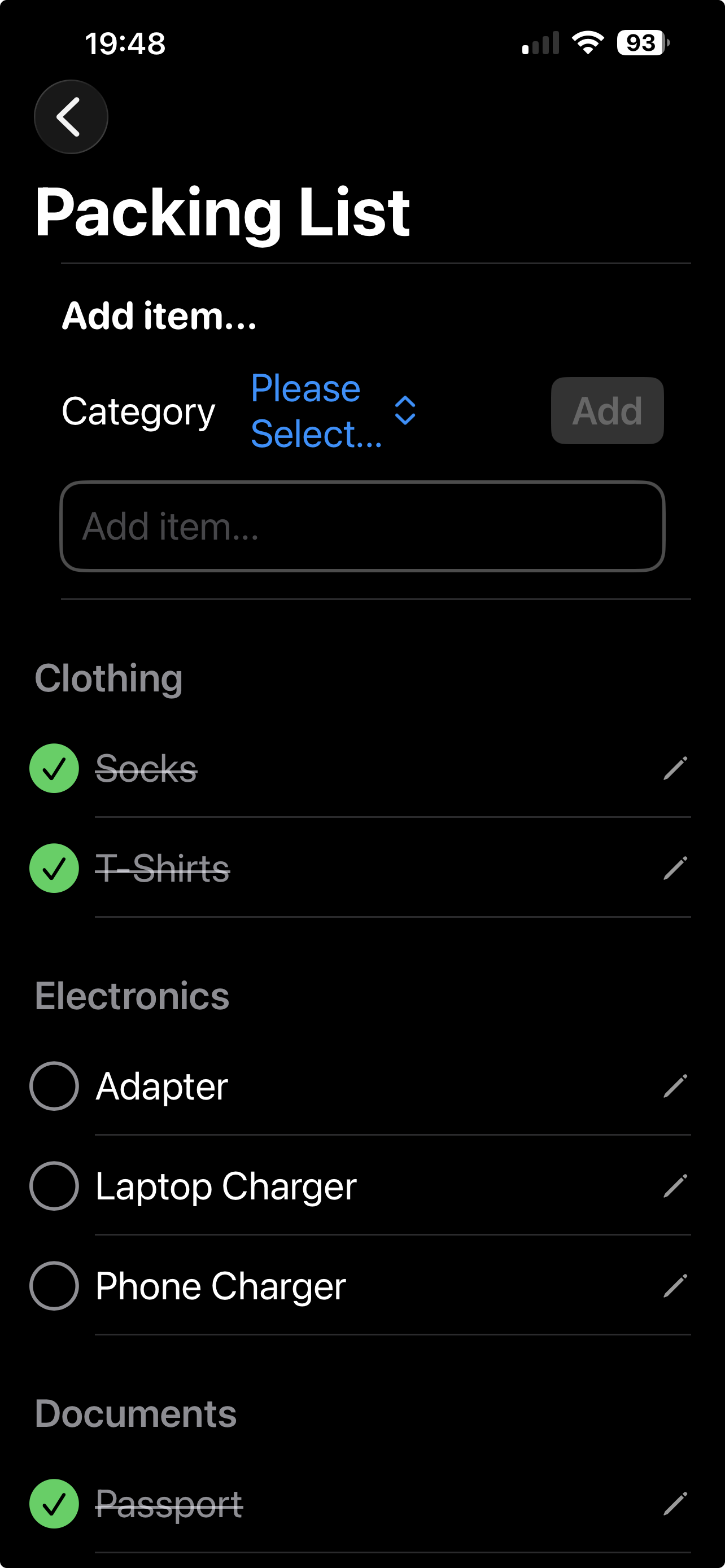 Travel Binder screenshot 4